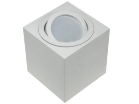 Oprawa sufitowa Febe White ruchoma kwadrat alumini