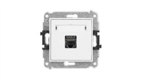 Icon Mechanizm Gniazda Komputerowego Pojedynczego 1Xrj45, Kat. 7, Ekranowane,...