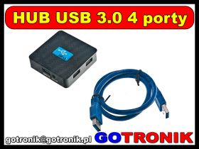 HUB USB 3.0 4 porty