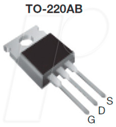 SIHP22N60E-GE3 MOSFET, N-Ch 650V 21A 0.18R, TO-220