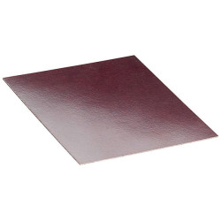 Proma 7080311010c Mounting Plate 100x100x1mm Phenolic Paper Brown