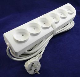 PS-6xGN 6,0mb PRZEDŁUŻACZ BEZ UZIEM.