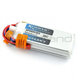 Pakiet Li-Pol Dualsky 800mAh 20C 3S 11.1V