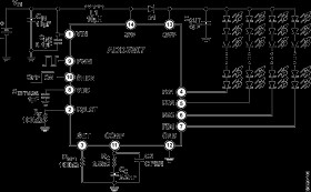 Four-String, White LED Driver for LCD Backlight Application
