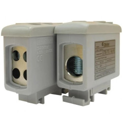 Złączka uniwersalna (Al/Cu) UTB 70/4×16 - Szara