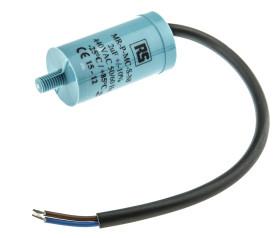 Kondensator foliowy 2μF 440V ac RS PRO Polipropylenowe Montaż śrubowy ±10