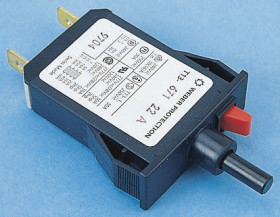 Wyłącznik termiczny 15A 1 Pole Schurter 240V ac