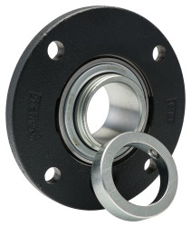 Zespół łożysk – z kołnierzami średnica wew 50mm Oprawa łożyskowa kołnierzowa liczba otworów 4 INA