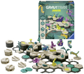 Zestaw startowy GraviTrax Junior L Jungle Ravensburger GraviTrax Junior Starter-Set L Jungle 27499
