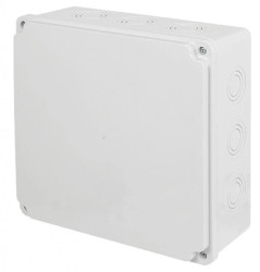 Puszka instalacyjna n/t ABS 200x1200x80 biała IP65 PI.200x200x80