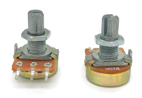 Opencircuit 10K Ohm Linear Potentiometer - 2 pieces