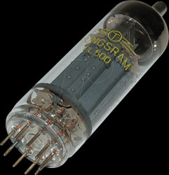 PL500 Electron tube, power tube, Magnoval, 9-pin, 300 mA