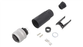 C01530d0060011 Złącze Okrągłe Wtyk Rozmiar 14S C015 Żeński 7Pin Srebrzony