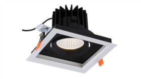 Oprawa Wpuszczana Cl Dia Led 30W, 4000K White/Black 8718 Nowodvorski