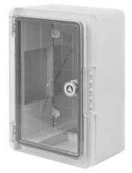 Obudowa hermetyczna transparentna ABS 200x300x130 IP65 OPT200300130