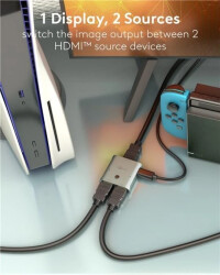 Przełącznik HDMI™ 2 do 1, 77791