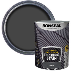 Ronseal 39109 Ultimate Protection Decking Stain Charcoal 5 litre