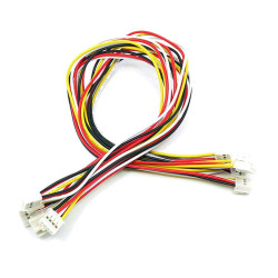Grove - Universal 4-Pin Buckled 30cm Cable (5 Pack)