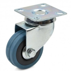 Koło obrotowe skrętne gumowe PP 50mm lub 75 mm, ŚREDNICA: 50 mm
