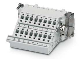 Adapter zasilania 16-pinowe Phoenix Contact 16A 500 V AC Żeński