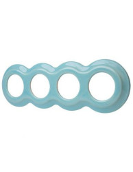 CERAMICZNA RAMKA CZTEROKROTNA BAŁWANEK PASTELOWA MIĘTOWA