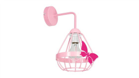 Kinkiet Kago Pink 1Xe27 Mlp4926 Milagro