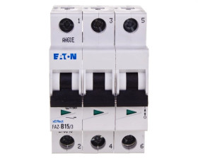 Wyłącznik nadprądowy 3P B 15A 15kA AC FAZ B15/3 278846