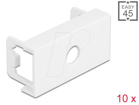 81370 Easy 45 module cover hole M8, 45 x 22.5 mm 10 pieces