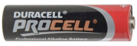 638 x bateria alkaliczna Duracell Procell LR6/AA (bulk)