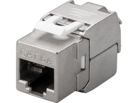 Moduł Keystone RJ45 CAT 6A, STP, 500 MHz, slim-line