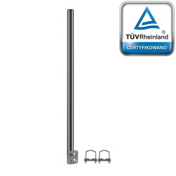 Uchwyt ant. balkon prosty 60cm UBP-38/600-Z(H) Uniwerslany