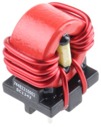 Dławik skompensowany 175 μH 10A Otwór przezierny ±30% Przewlekany 2.7mΩ Rdc