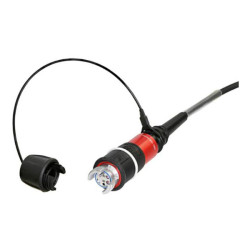 Neutrik 1027409 Fibreglass FO Cable Black 100m 50/125 &#x3BC; Multimode OM3