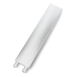 Blok wodny do chłodzenia 40x200mm - aluminiowy radiator do ogniw Peltiera