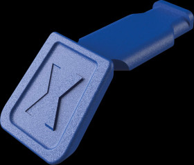 00 61 10 CB KNIPEX ColorCode Clip - 10x, blue