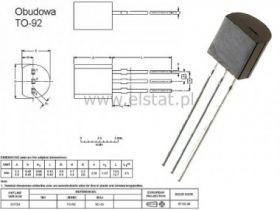 BC 546B NPN 80V 0,1A 0,5W wzm.150-450