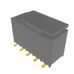 Gniazdo PCB 10 -pinowe 2 -rzędowe raster: 2.54mm Gniazdo do montażu powierzchniowego na płytce drukowanej Pionowy SMD