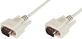 Connection cable, 2 m, D-Sub plug, 9 pole to D-Sub plug, 9 pole, AK-610107-020-E