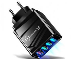 LAD.SIEC.3A 4XUSB FASTON QUICK 3,0 FAST