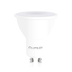 Żarówka LED LUMILED GU10 Reflektor PAR16 6W zamiennik 50W 580LM 3000K Ciepła 120 z Czujnikiem Ruchu Klasa F 3 Lata Gwarancji