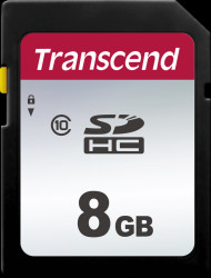 TS8GSDC300S SDHC memory card, 8 GB, class 10, 300S