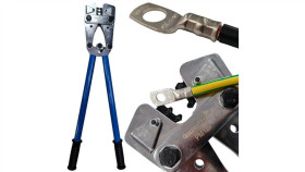 Praska Mechaniczna Do Końcówek Kablowych 10-120 / Np. Do Kcs, Kla /...