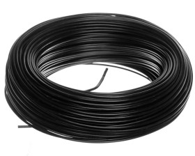 Przewód instalacyjny H07V-K (LgY) 10 czarny /25m/