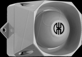 139.100.55 Multi-tone siren WM 32 tones 9 - 60 VDC GY