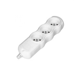 Rozgałęźnik wielogniazdowy 3x2P+Z, biały,OR-AE-13262/W