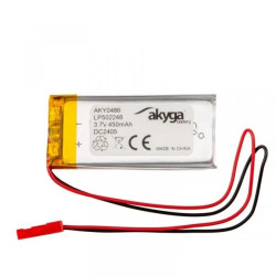 Akumulator Li-Po 3,7V 450mAh PCM złącze JST 2.54 2Pin 150mm AKY0486 LP502248
