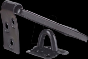 Y105B/90/BK Hasp, 90 mm