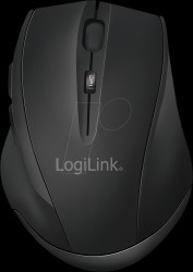 ID0032B Mouse, wireless, ergonomic, black