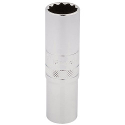 Draper Expert 33734 1/2&quot; Sq. Dr. Hi-Torq&#xAE; 12 Point Deep Socket (16mm)