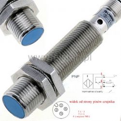 Czujnik indukcyjny LR18XCF12 DPOY-E2 ( PNP, NO, M1